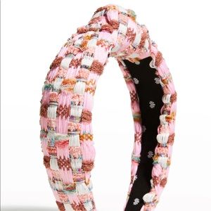 Lele Sadoughi Mix Woven Knotted Headband